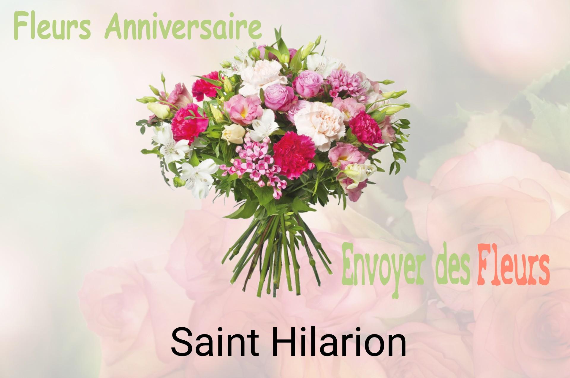 Bouquet de fleurs d’anniversaire livré à Saint-Hilarion